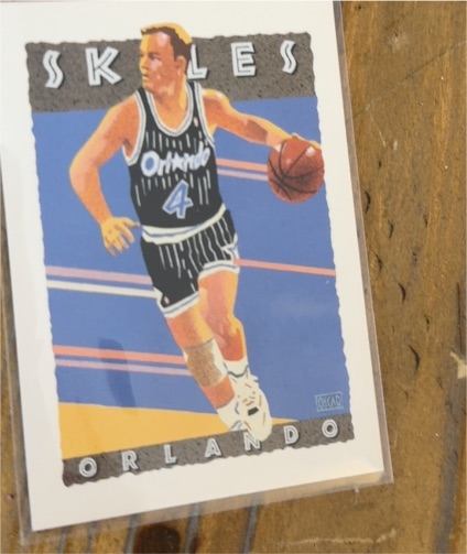 1991-92 NBA Hoops #521 Scott Skiles Orlando Magic — front