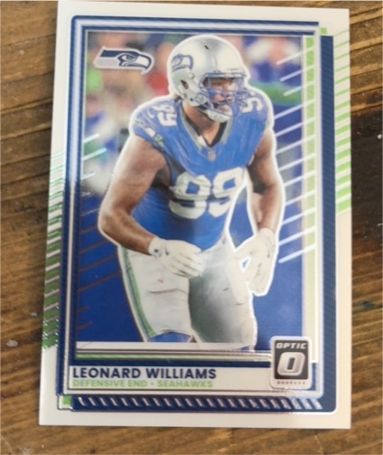2025 Panini Donruss Optic #104 Leonard Williams — front