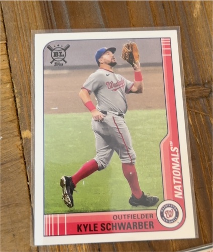 2021 Topps Big League #7 Kyle Schwarber — front