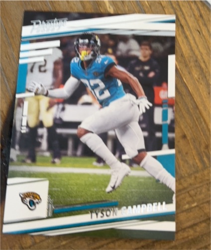2022 Panini Prestige #139 Tyson Campbell — front