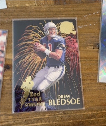 1994 Fleer Ultra 2nd Year Standout #2 Drew Bledsoe — front