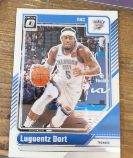 2024-25 Panini Donruss Optic #130 Luguentz Dort — front
