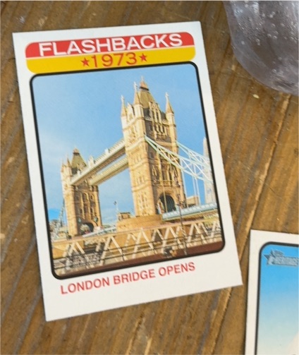 2022 Topps Heritage Flashbacks #NF-3 London Bridge Opens — front