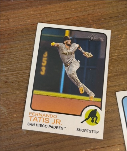 2022 Topps Heritage #88 Fernando Tatis Jr. — front