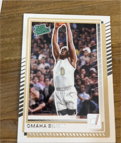 2025-26 Panini Donruss #51 Omaha Biliew — front