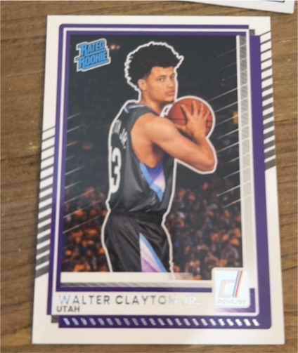 2025-26 Donruss #12 Walter Clayton Jr. — front