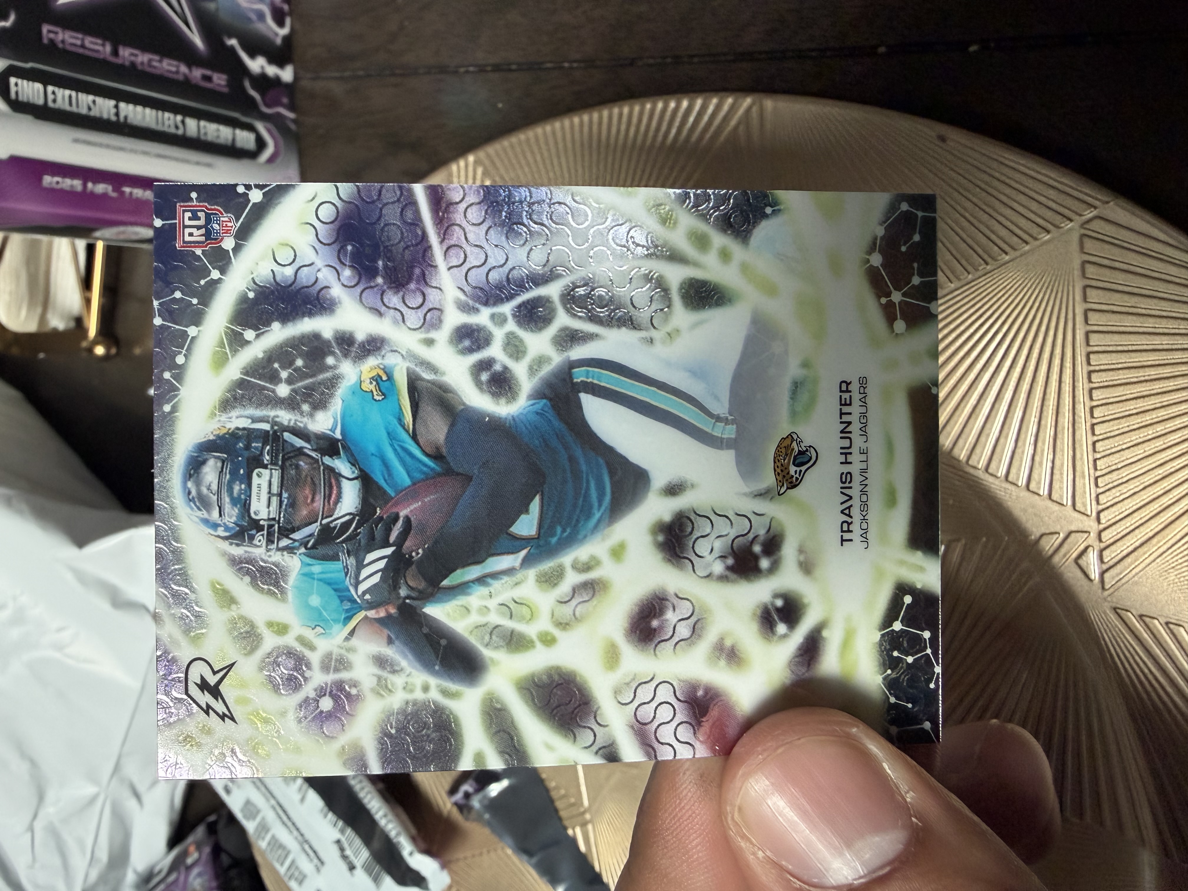 2025 Topps Resurgence Protonyx #PT-2 Travis Hunter — front