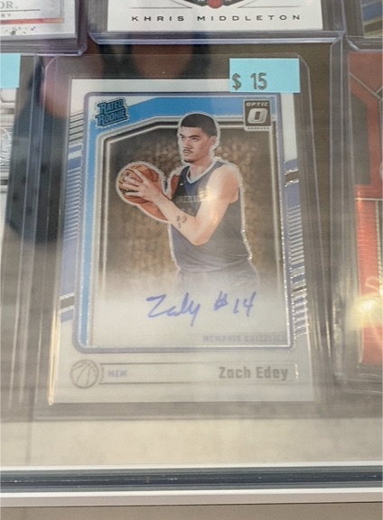 2024-25 Panini Donruss Optic #288 Zach Edey — front