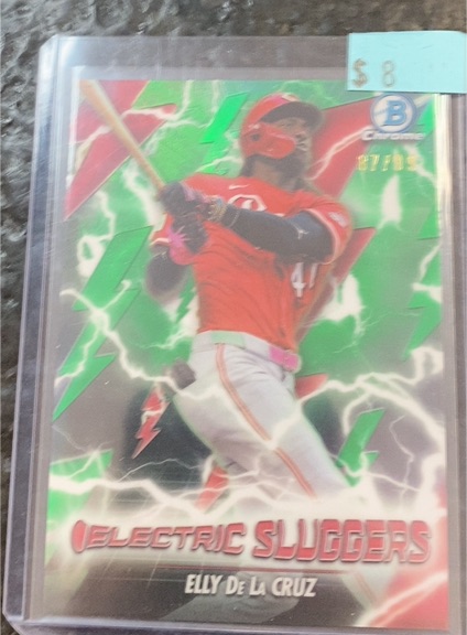 2026 Bowman Electric Sluggers #ES-9 Elly De La Cruz — front