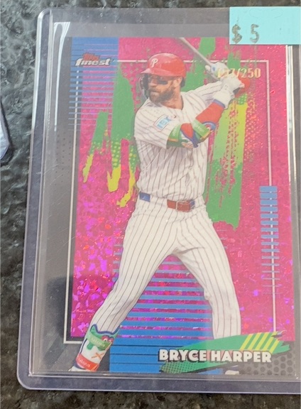 2026 Topps Finest #73 Bryce Harper — front