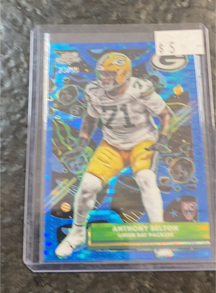 2025 Topps Chrome Cosmic #138 Anthony Belton — front