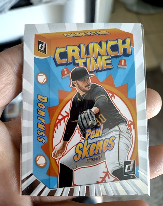 2026 Donruss Crunch Time #11 Paul Skenes — front