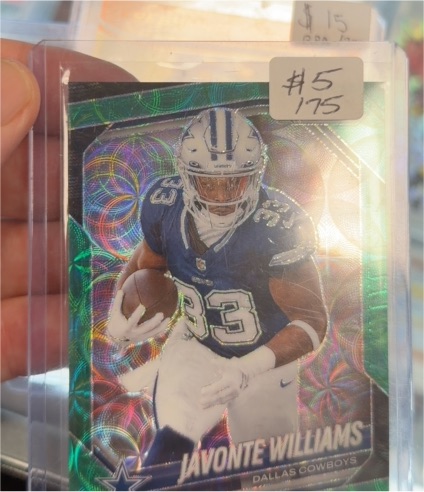 2025 Panini Prizm #1 Javonte Williams — front