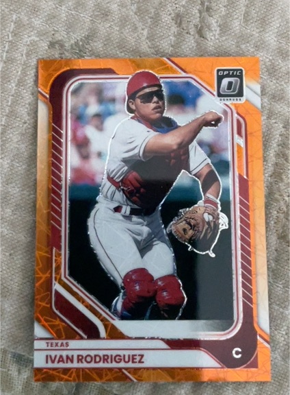 2026 Panini Donruss Optic #64 Ivan Rodriguez — front