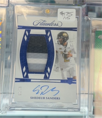 2025 Panini Flawless Collegiate #13 Shedeur Sanders — front