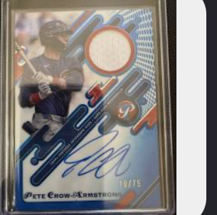 2025 Topps Pristine Pieces #10 Pete Crow-Armstrong — front