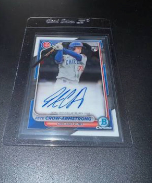 2024 Bowman Chrome #45 Pete Crow-Armstrong — front