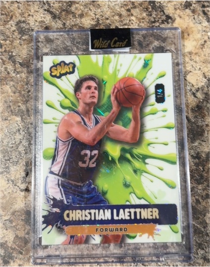 2026 Wild Card Splat #SLSESb1-CL Christian Laettner — front
