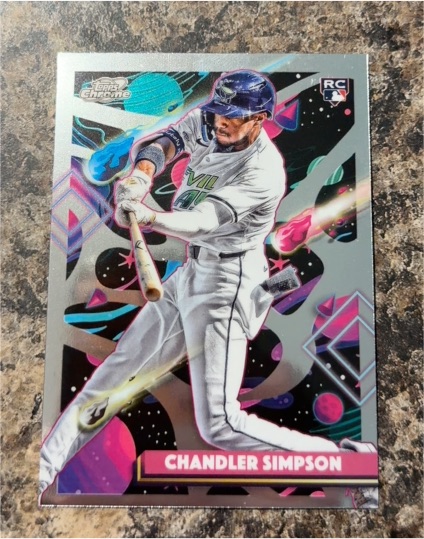 2025 Topps Cosmic Chrome #162 Chandler Simpson — front