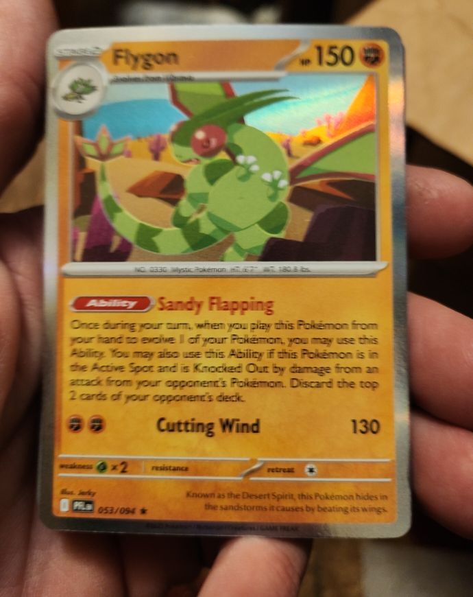 2025 The Pokémon Company Flygon 053/094 — front