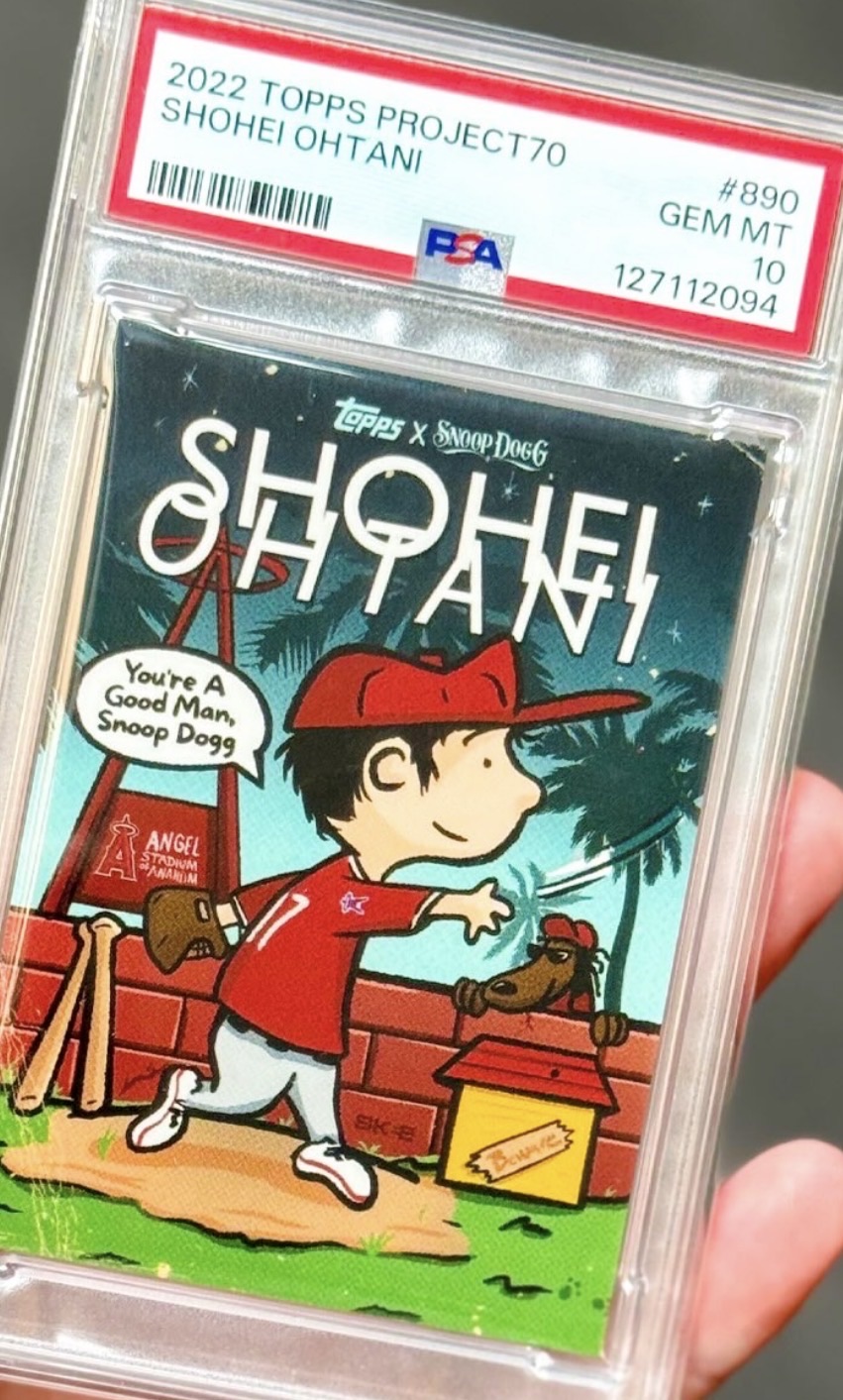2022 Topps Project 70 #890 Shohei Ohtani — front