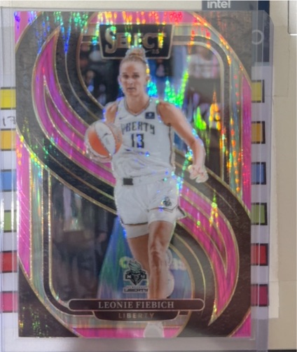 2025 Panini Select WNBA #199 Leonie Fiebich — front