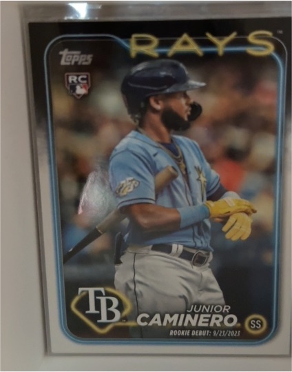 2024 Topps Update Series #US223 Junior Caminero — front