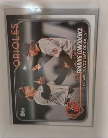2024 Topps Update #US285 Jackson Holliday & Gunnar Henderson — front
