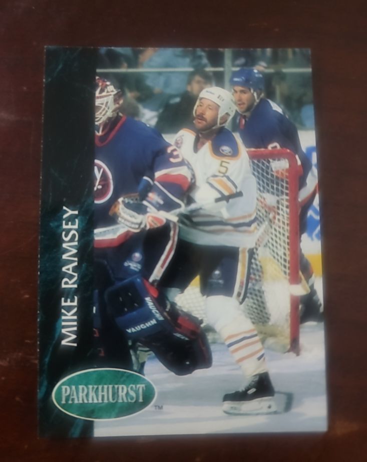 1992-93 Parkhurst #256 Mike Ramsey — front