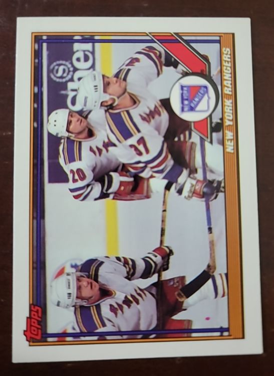 1991-92 Topps #215 Adam Graves — front