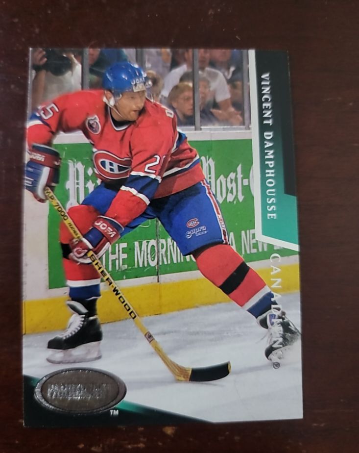 1994-95 Upper Deck SP Inserts Die Cuts #SP39 Vincent Damphousse — front