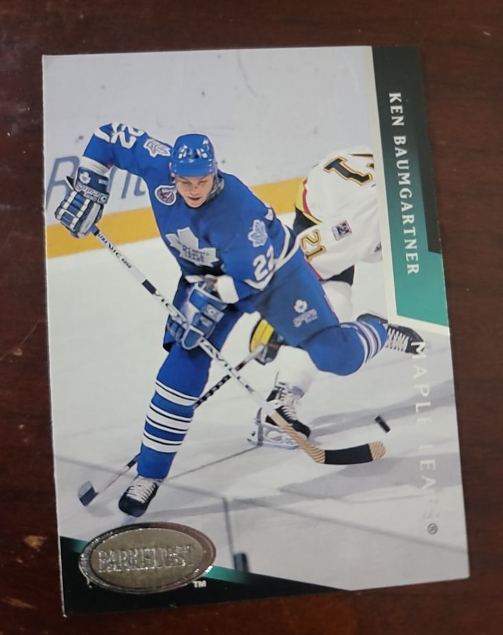 1993-94 Parkhurst #207 Ken Baumgartner — front