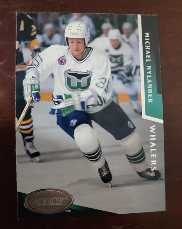 1993-94 Parkhurst #83 Michael Nylander Hartford Whalers — front