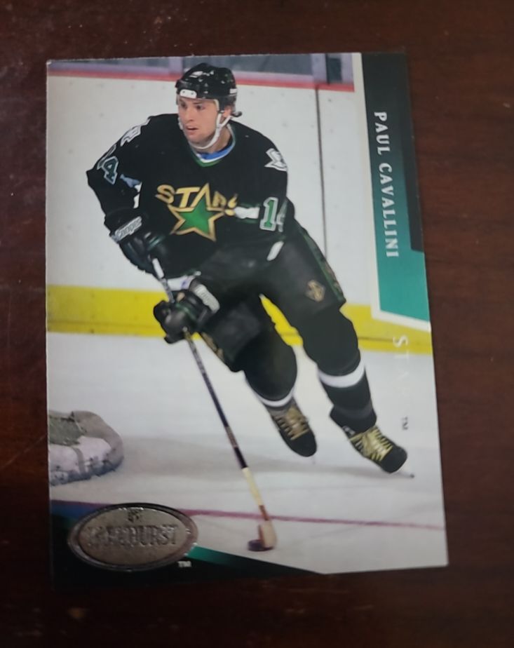 1993-94 Parkhurst #50 Paul Cavallini — front