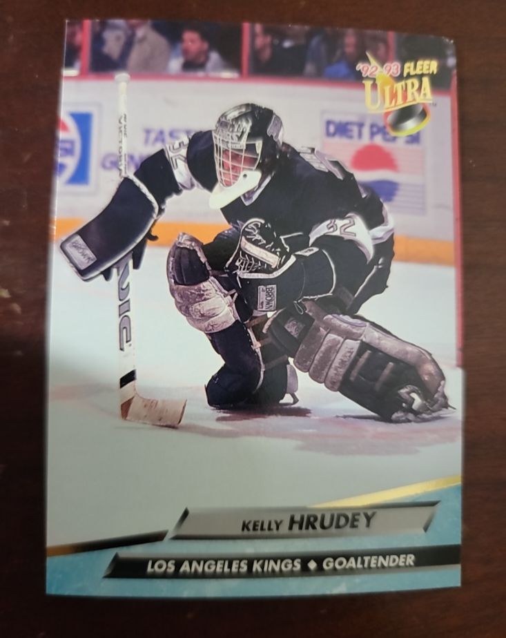 1992-93 Fleer Ultra #84 Kelly Hrudey — front