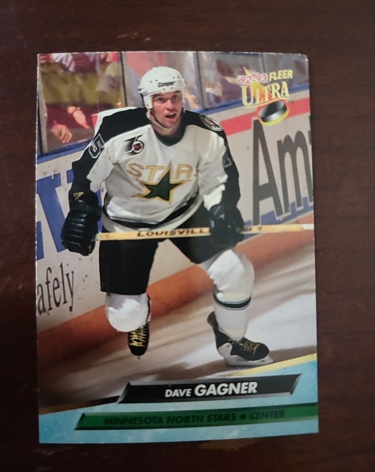 1992-93 Fleer Ultra #94 Dave Gagner — front