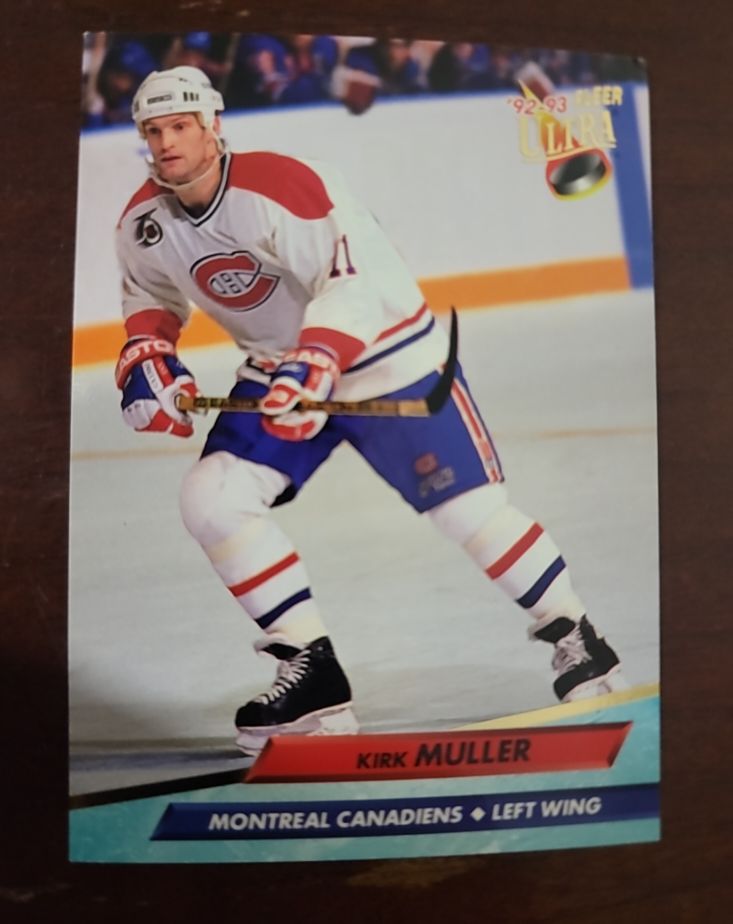 1992-93 Fleer Ultra #107 Kirk Muller — front