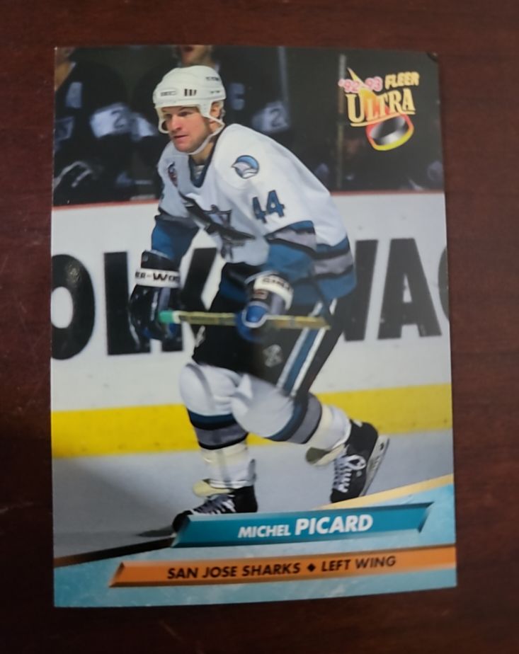 1992-93 Fleer Ultra #404 Michel Picard — front
