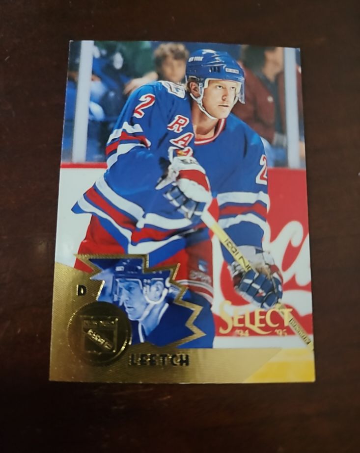 1994-95 Pinnacle Select #24 Brian Leetch — front