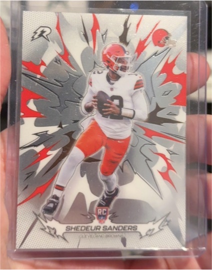 2025 Topps Resurgence #121 Shedeur Sanders Rookie Card Cleveland Browns — front