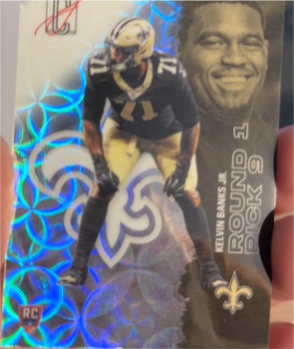 2025 Topps Signature Class #71 Kelvin Banks Jr. — front