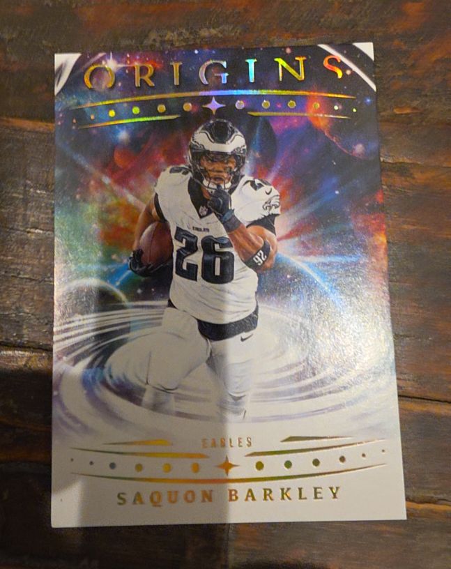 2025 Panini Origins #2 Saquon Barkley — front