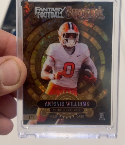 2026 Wild Card Steampunk #FSPGD05-AW Antonio Williams — front