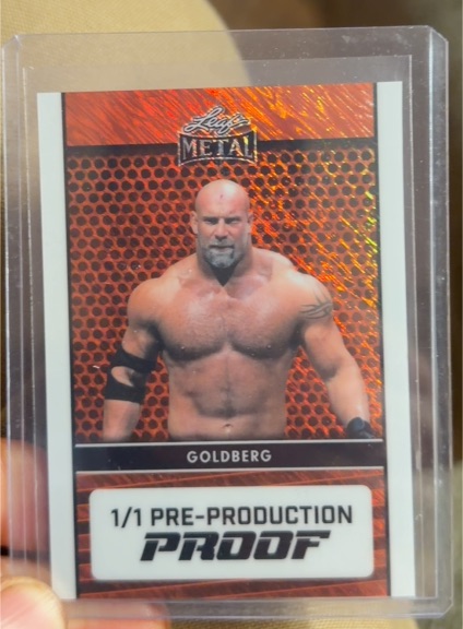 2024 Leaf Metal #1/1 Goldberg — front