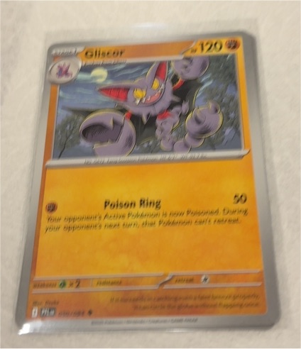 2025 Pokemon TCG Phantasmal Flames #050 Gliscor — front