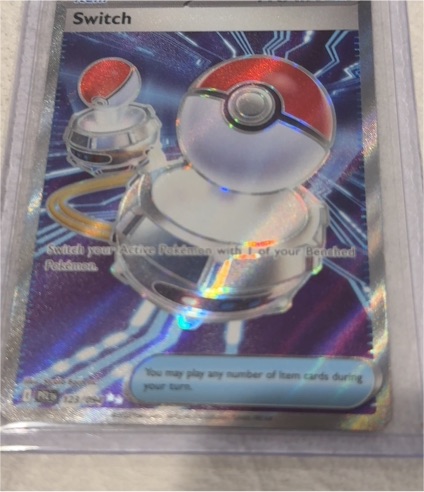 2025 Pokémon TCG #123 Switch — front