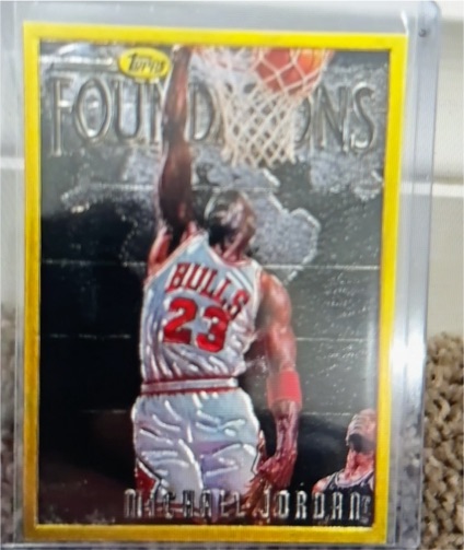 1996-97 Topps Finest #291 Michael Jordan — front