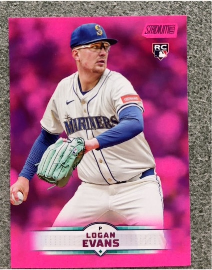 2025 Topps Stadium Club #52 Logan Evans — front