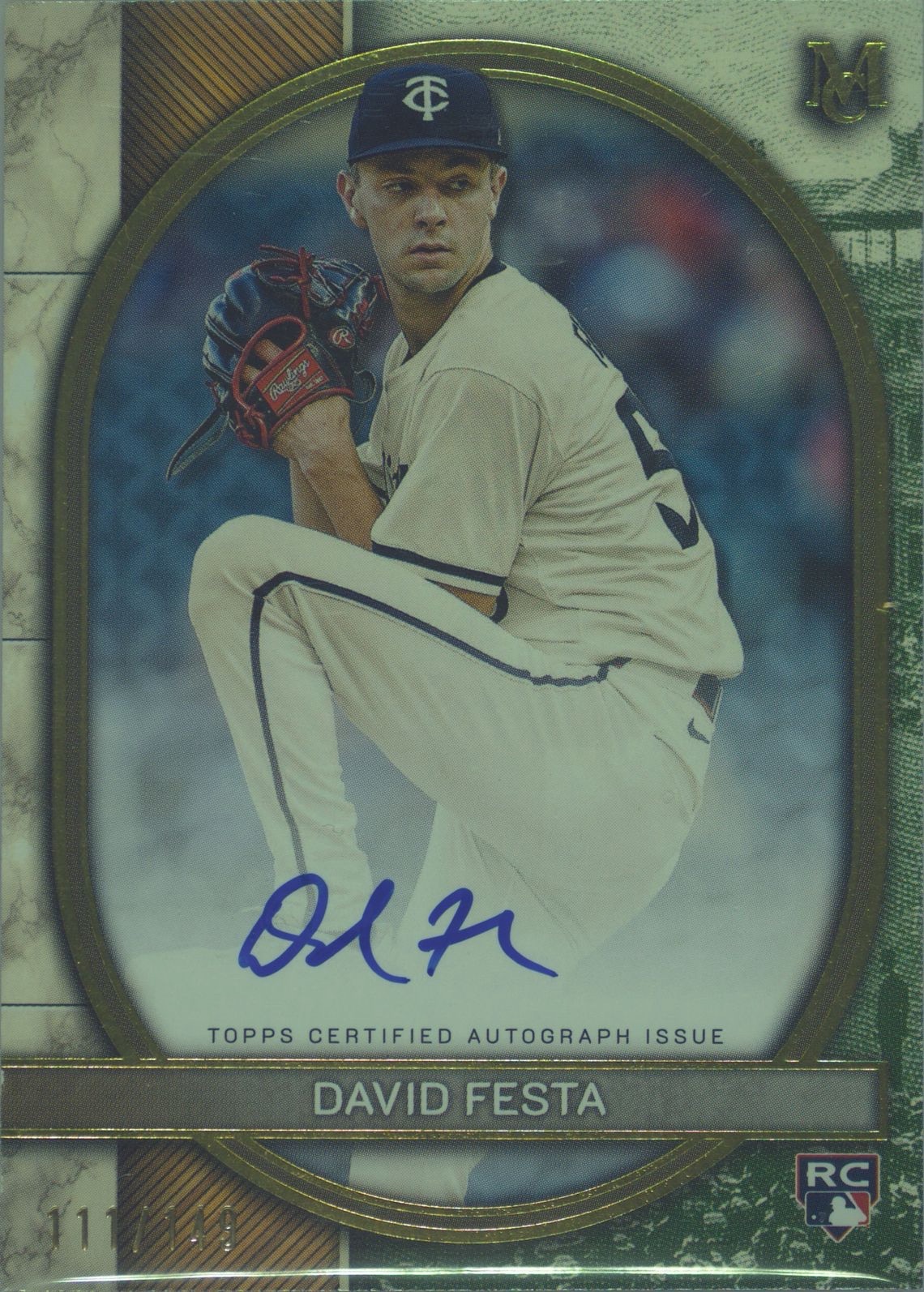2025 Topps Museum Collection #AA-DF David Festa — front