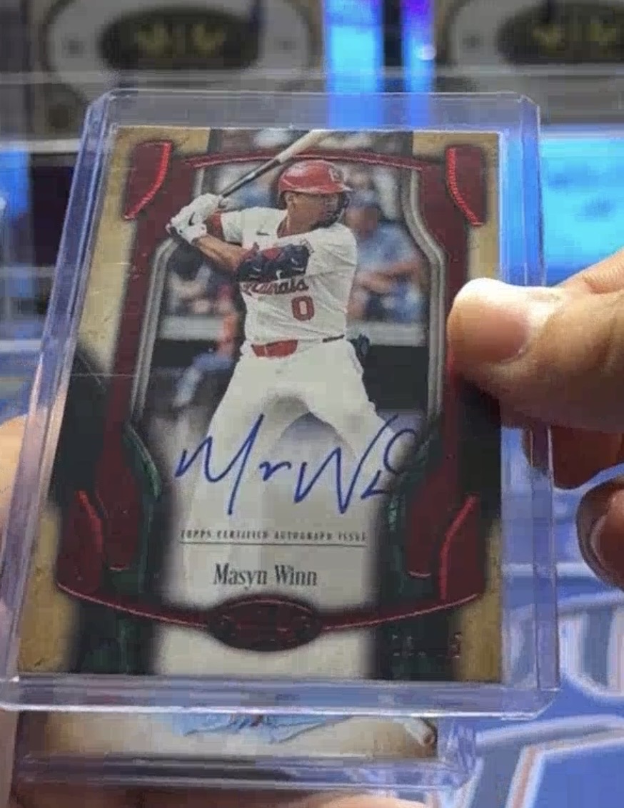 2026 Topps Tier One #BOA-MW Masyn Winn — front